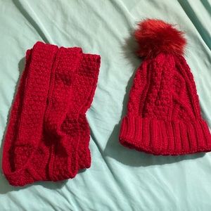 Beanie and scarf